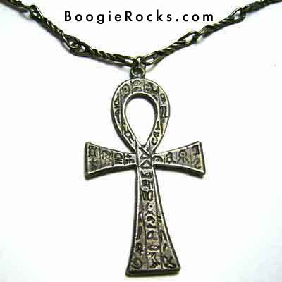 The ankh symbolizes life and death, male and female, in balance.